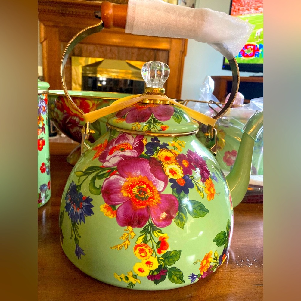 Mackenzie Childs tea kettle